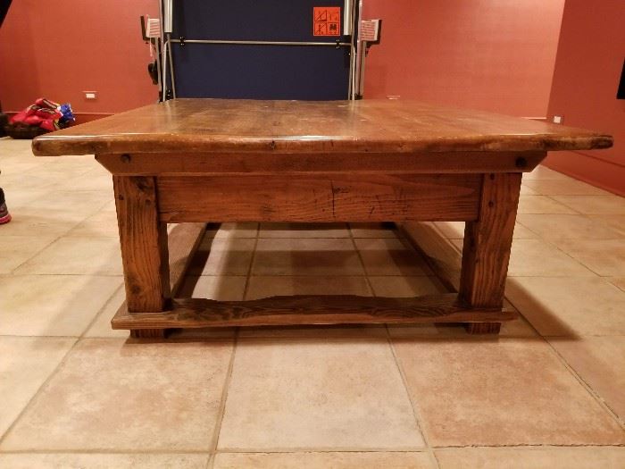 Coffee Table w/ one large drawer	37.5w x 46.5d x 18h