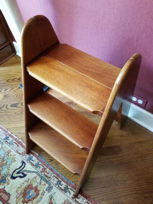 Decorative Wood Step Ladder for Library shelves	24w x 16d x 30h