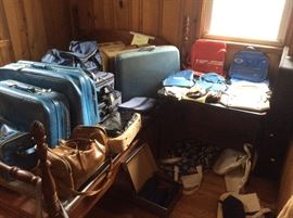 Vintage luggage and bags
