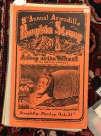 Austin's Armadillo World Headquarter play bill