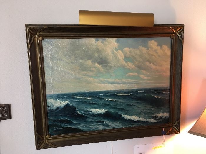 Vintage signed painting 