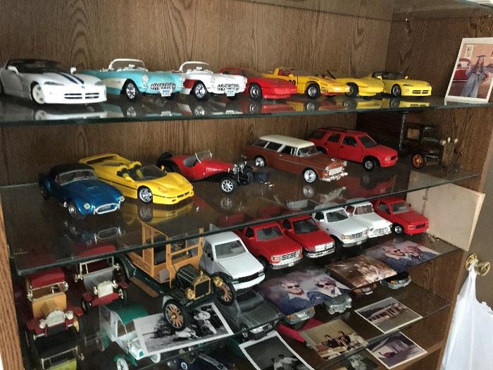 Die Cast Cars of all kinds - most with original boxes.