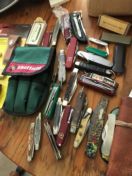 Lot of pocket knives - Old Timer - Schrade and MORE