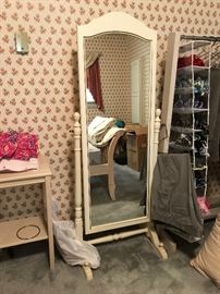 Floor length mirror $ 90.00