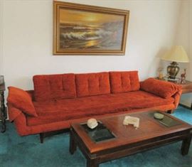 Mid Century Modern Flex Steel Sofa