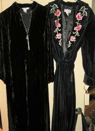 Vintage August Silk & Georgette Trabolsi Size Med. Bath Robes NWT