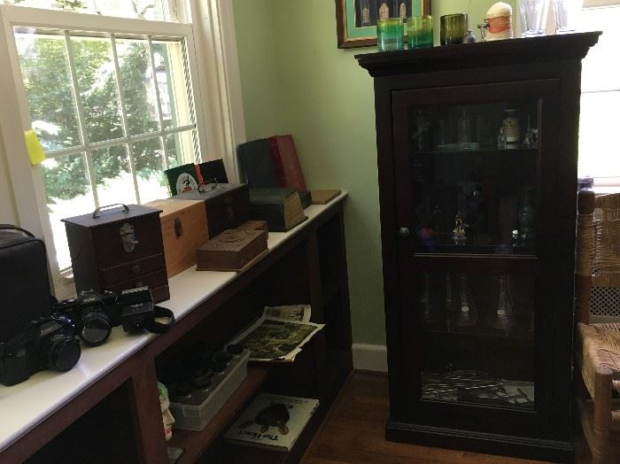 Doctor's Cabinet, tools jars and bottles