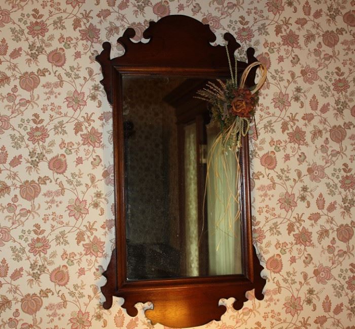 Antique Hall Mirror 