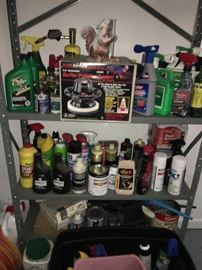 misc. oils, cleaners, and pesticides
