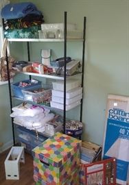 quilting, sewing, storage