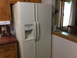 Almond Frigidaire Refrigerator