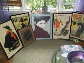 vintage laetrec lithos