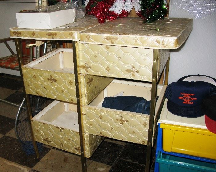 vintage baby changing table
