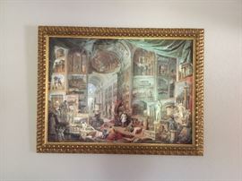 Lots of beautiful framed pictures and art