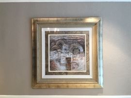 Lots of beautiful framed pictures and art