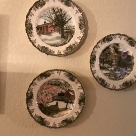 johnson brother plates.  set of 6