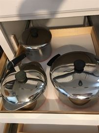 Reviereware Copper Bottom Pans