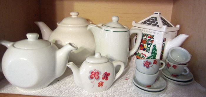 More tea pots and minatures