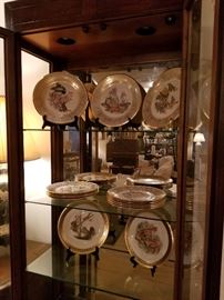 Set of Lenox/Boehm bird and animals plates  - purchased from Hausmann's
