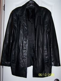  ladies Leather Coat