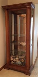 Great Lighted display cabinet