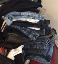 Clothes / jeans
Sz girls, XS S M