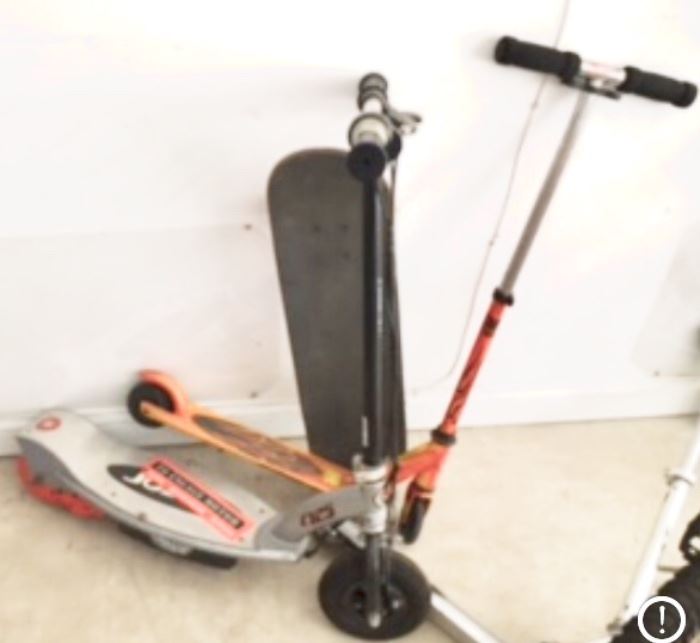 Electric & Standard scooters. 