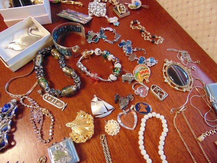 Part of the costumer jewelry collection