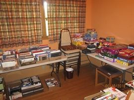 Christian books and vintage games and puzzles