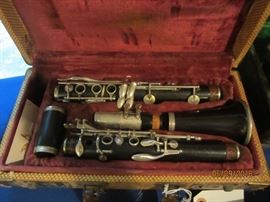 Wooden clarinet