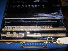 Artley flute with sterling head joint