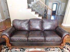 Leather Sofa  