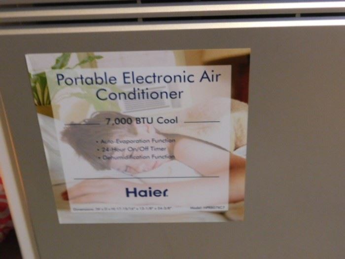 Haier Portable Air conditioner 7,000 BTU