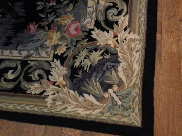 Oriental hand woven rug 10 x 7 