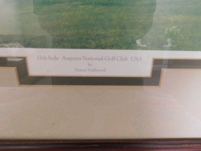 13th hole Augusta National Cold Club USA By Simon Stallwood 
