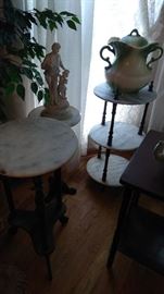 Marble tables