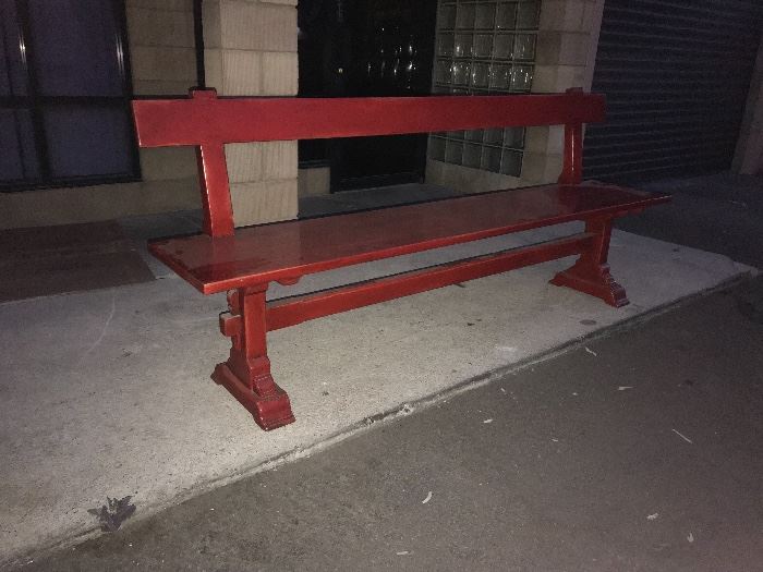 Custom bench 