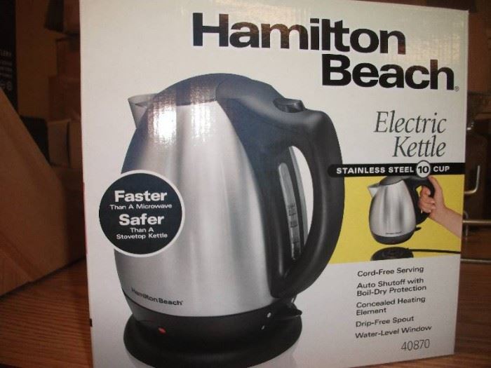 Hamilton Beach 40870 Stainless Steel 10-Cup Electr ...