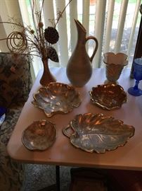 Collection of Stangl pottery