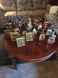 Collection of Jim Beam Decanters