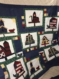 HUGE COLLECTION OF HAND-CRAFTED QUILTS (ALL SIZES)