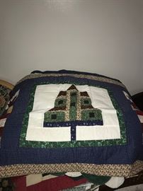HUGE COLLECTION OF HAND-CRAFTED QUILTS (ALL SIZES)