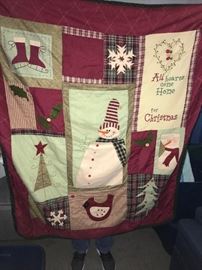 HUGE COLLECTION OF HAND-CRAFTED QUILTS (ALL SIZES)