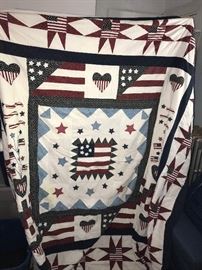 HUGE COLLECTION OF HAND-CRAFTED QUILTS (ALL SIZES)