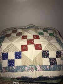 HUGE COLLECTION OF HAND-CRAFTED QUILTS (ALL SIZES)
