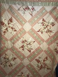 HUGE COLLECTION OF HAND-CRAFTED QUILTS (ALL SIZES)