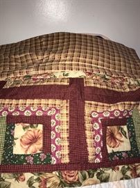 HUGE COLLECTION OF HAND-CRAFTED QUILTS (ALL SIZES)
