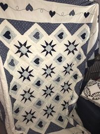 HUGE COLLECTION OF HAND-CRAFTED QUILTS (ALL SIZES)