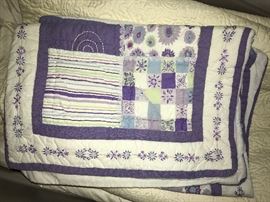 HUGE COLLECTION OF HAND-CRAFTED QUILTS (ALL SIZES)