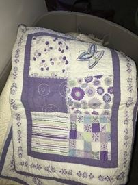 HUGE COLLECTION OF HAND-CRAFTED QUILTS (ALL SIZES)